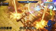 I loved The Hammer of Dawn, but trying to see enemies around it can be difficult (Image via Big Moxi Games)